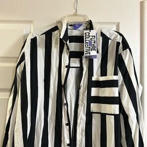 Future collective Kahlana Barfield Stripe Shirt